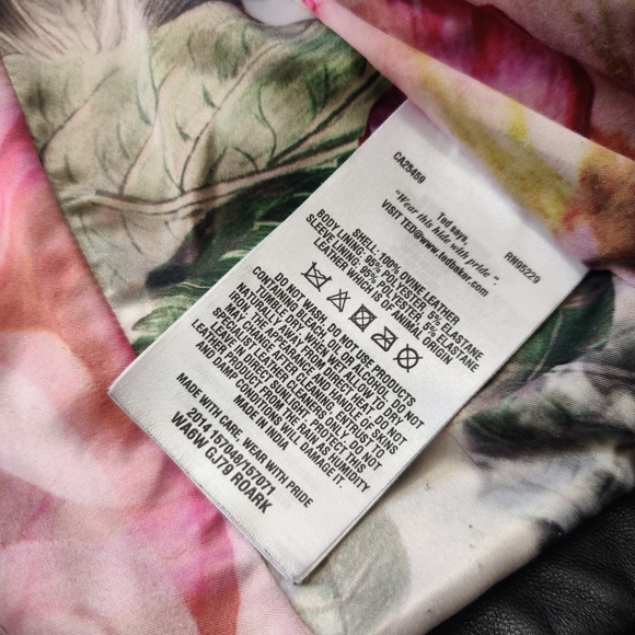 Ted Baker Roark Leather Jacket - Picture 6 of 11